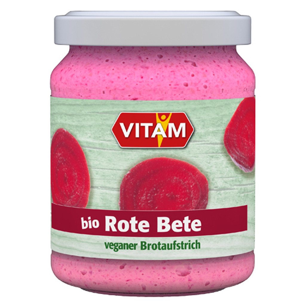 Vitam Organic Red Beet & Horseradish Plant-Based Savory Spread, 4.4 oz
