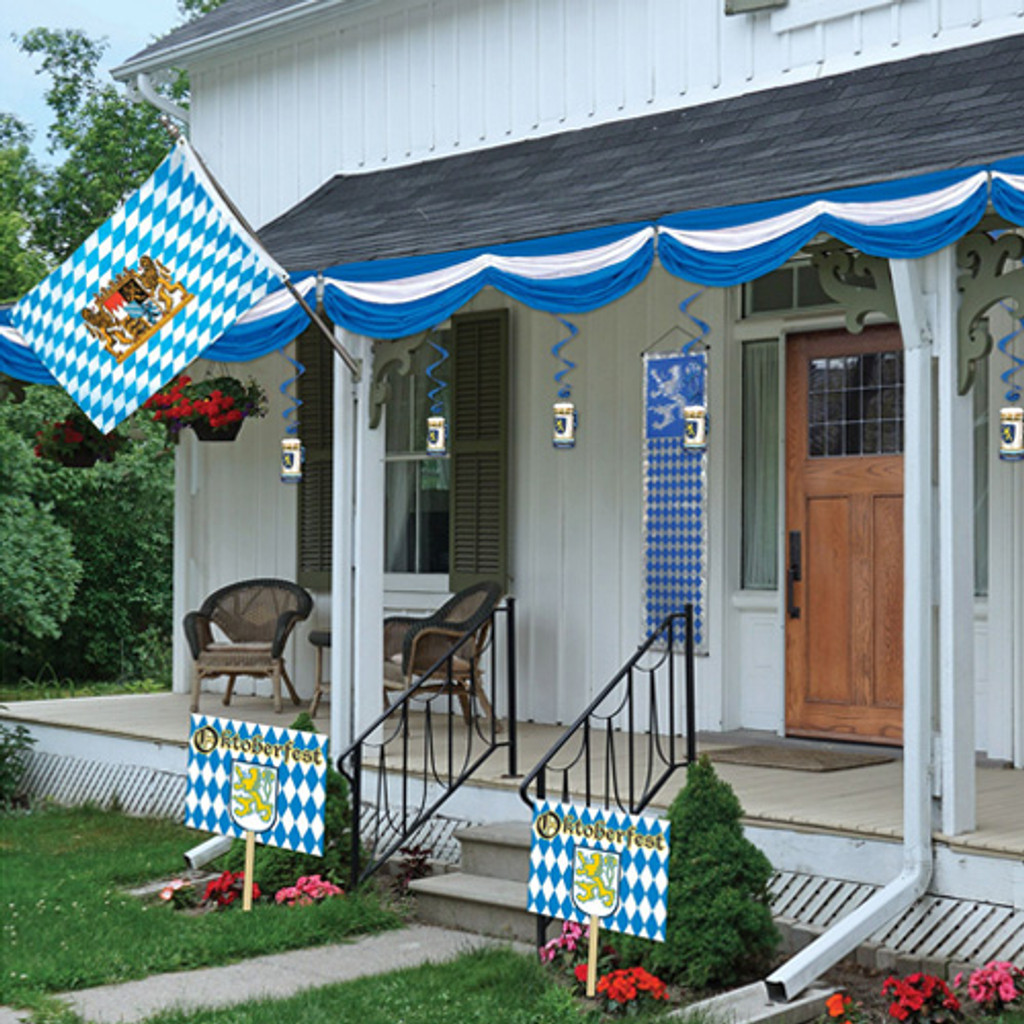 The Taste of Germany "Blue White" Bavarian Flag, all weather, 5 x 3 feet