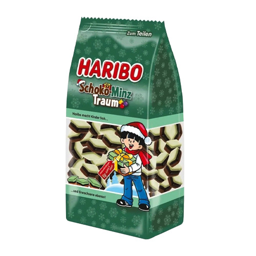 Haribo Schoko-Minz-Traum Gummies, 10.5 oz - The Taste of Germany