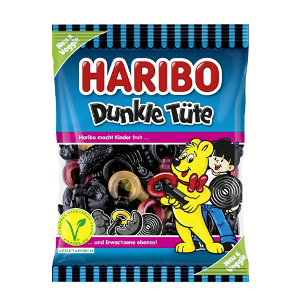 Haribo Dunkle Tute