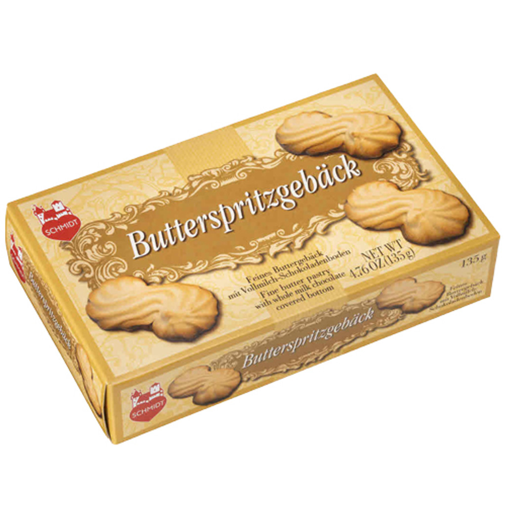 Lebkuchen Schmidt Premium Butter Shortbread Cookies, 135g
