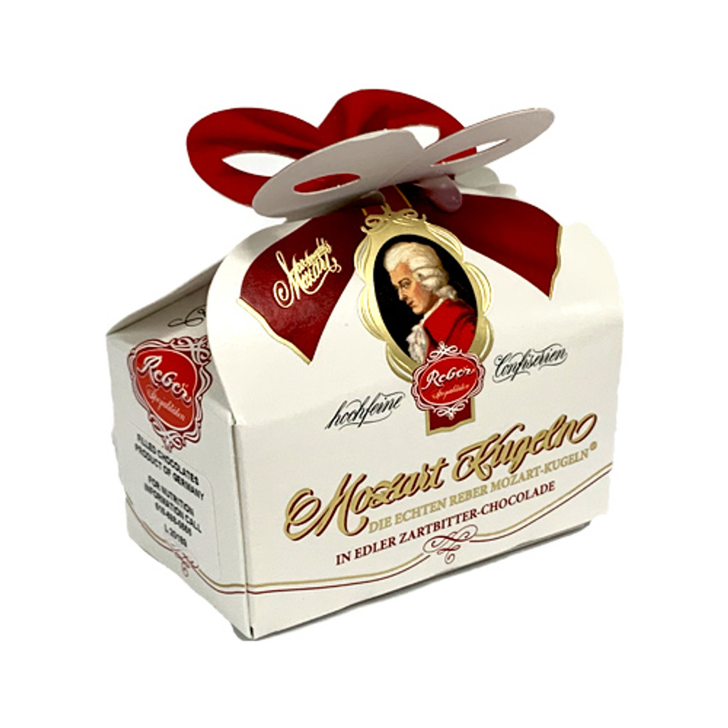 Reber Mozart Kugel Truffles, 2 piece in gift pack, 0.7 oz