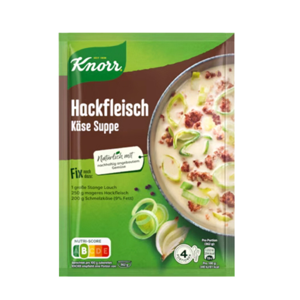 Knorr Hackfleisch Kaese 