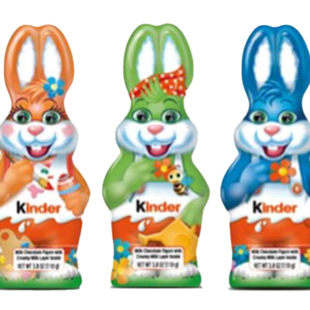 Kinder Chocolate Large Easter Bunny, 3.8oz