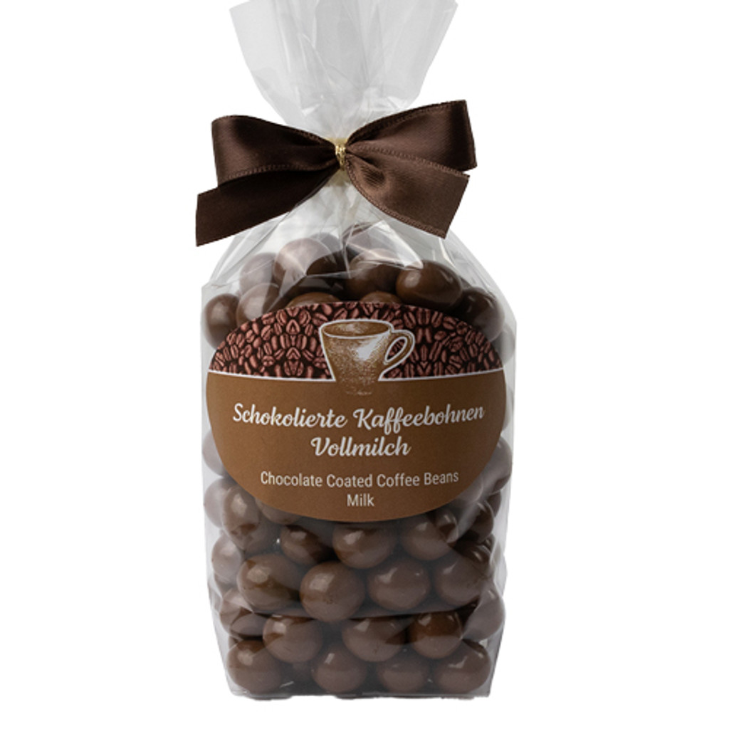 Dreimeister Milk Chocolate Coated Coffee Beans in bag, 10.9 oz