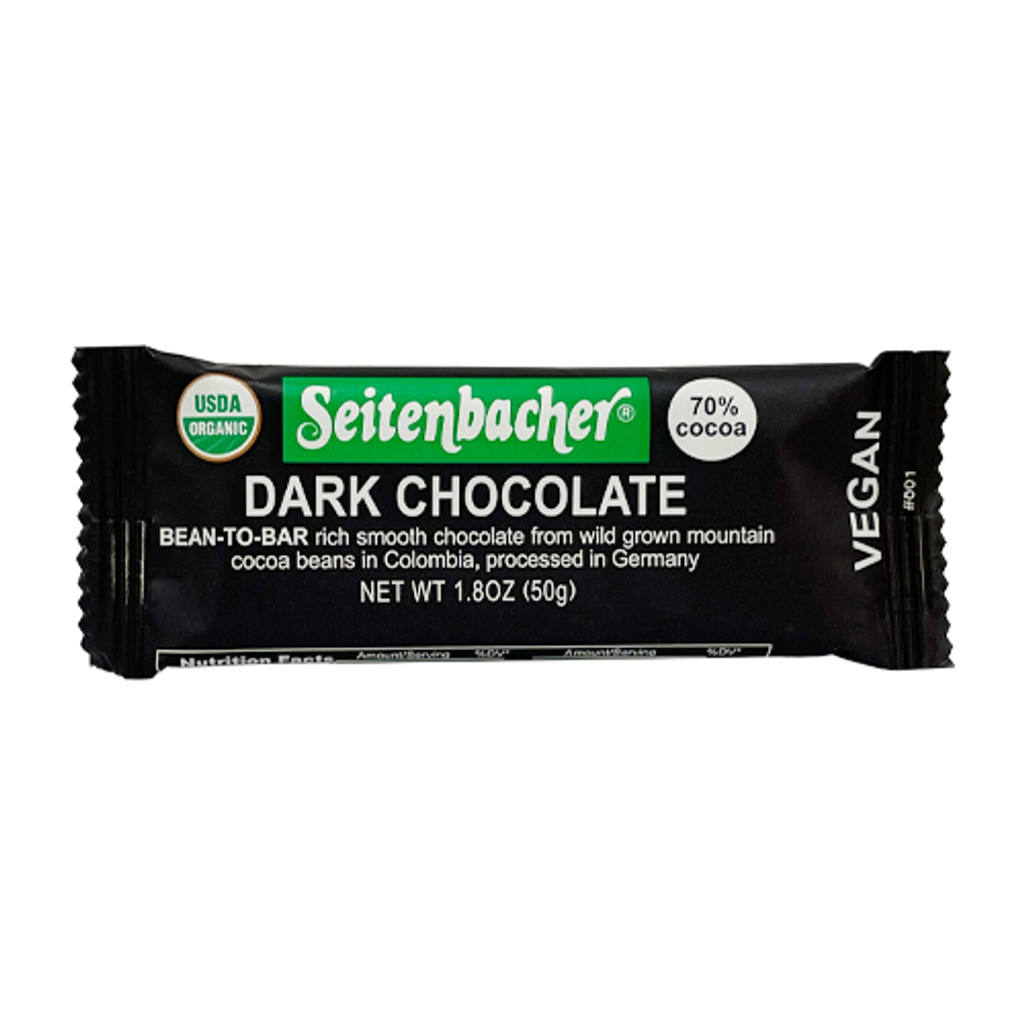 Seitenbacher Organic Vegan Dark Chocolate