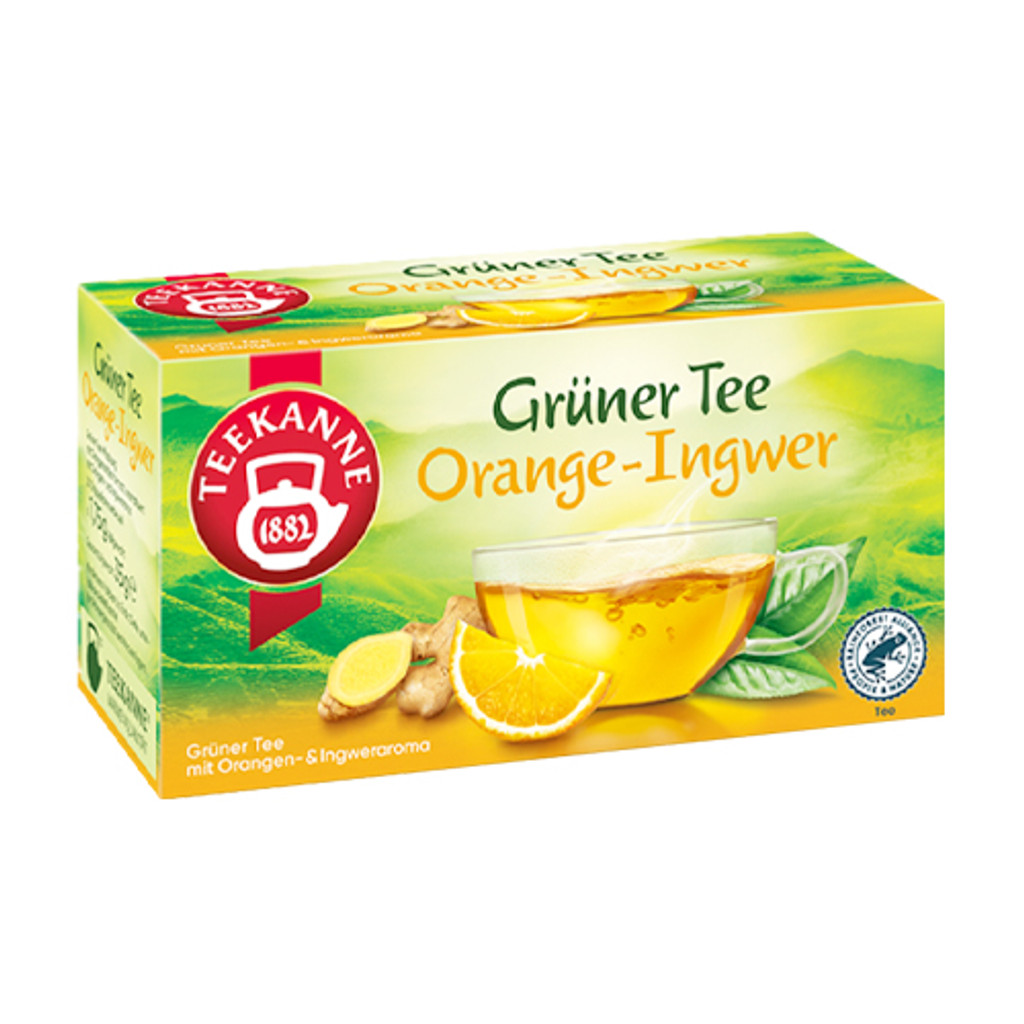Teekanne Ingwer Orange Gruner Tea