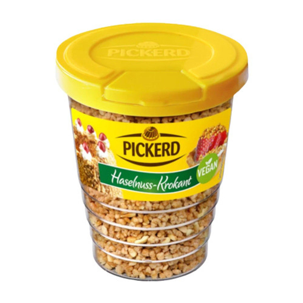 Pickerd Hazelnut "Krokant" Sprinkles in Tub, 100g - SALE