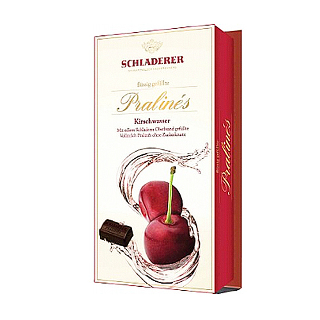 Schladerer Cherry Brandy Milk Chocolates (no sugar crust)