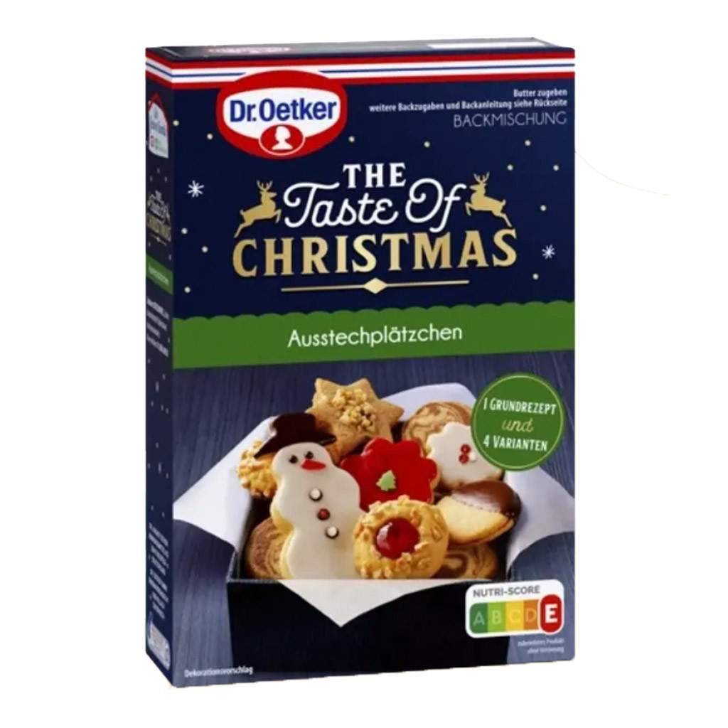 Dr. Oetker Christmas Baking Mix for Cut-Out Cookies, 500g