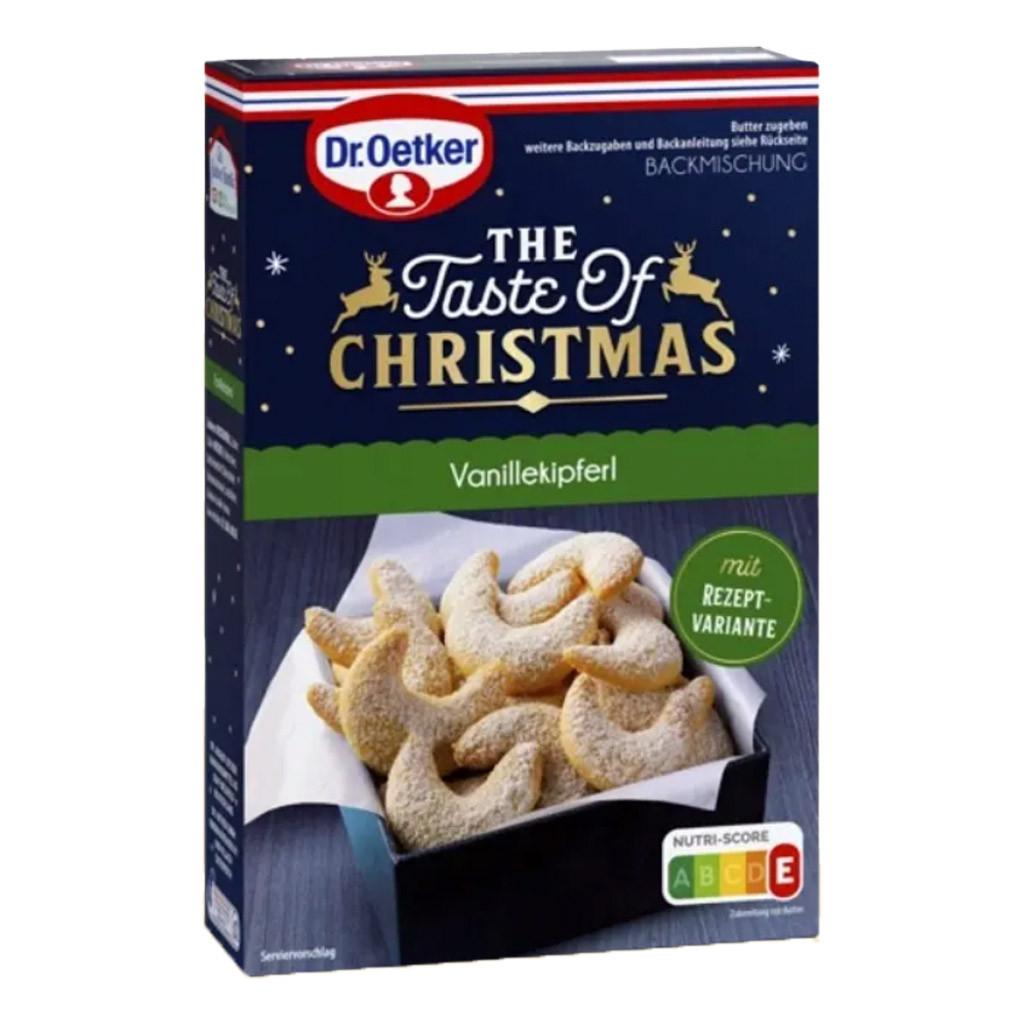 Dr. Oetker Christmas Baking Mix for Vanilla Kipferl, 350g