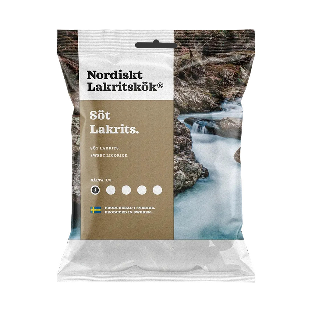 Nordiskt Lakritskok Sweet Soft Licorice