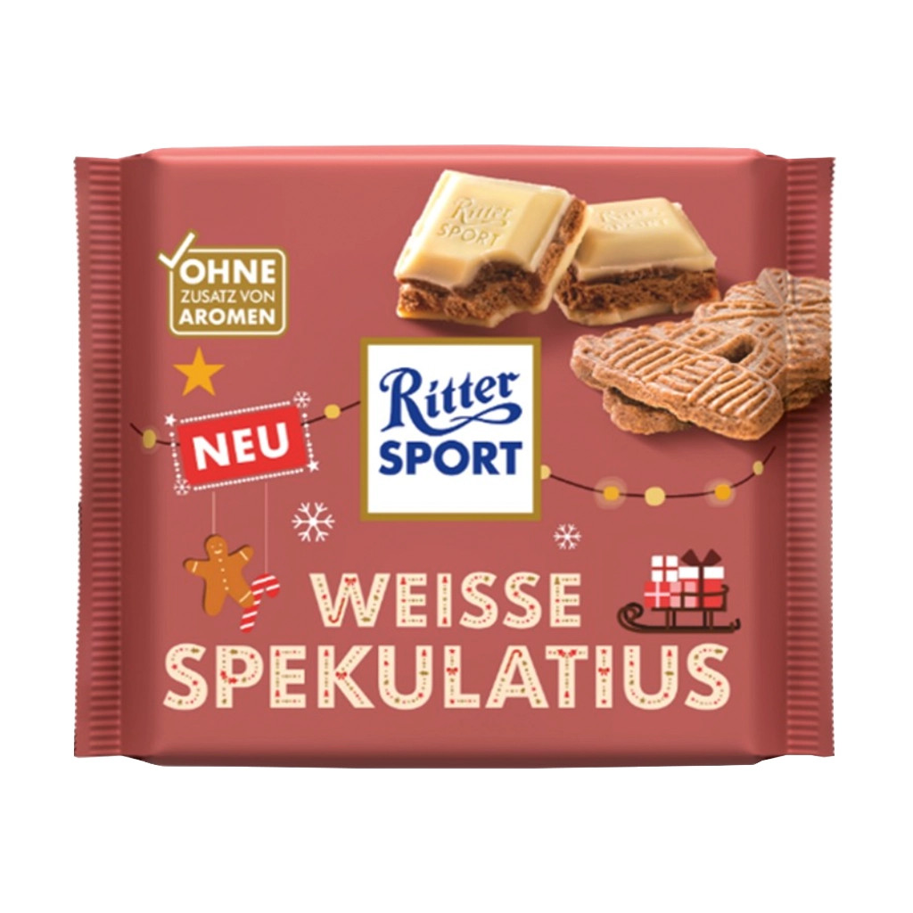 Ritter Sport Weiss Spekulatius Winter Edition