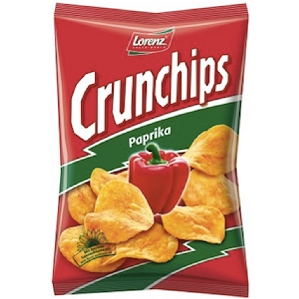 Lorenz Crunch Chips with Mild Paprika in Bag 5.3 oz - SALE