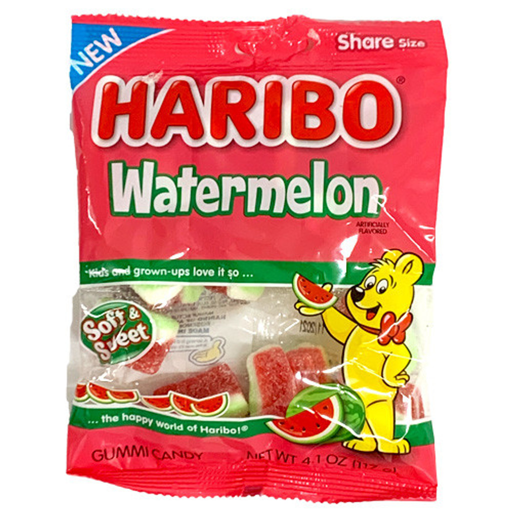 Haribo Watermelon Gummy Candies - 4 oz. - DEAL