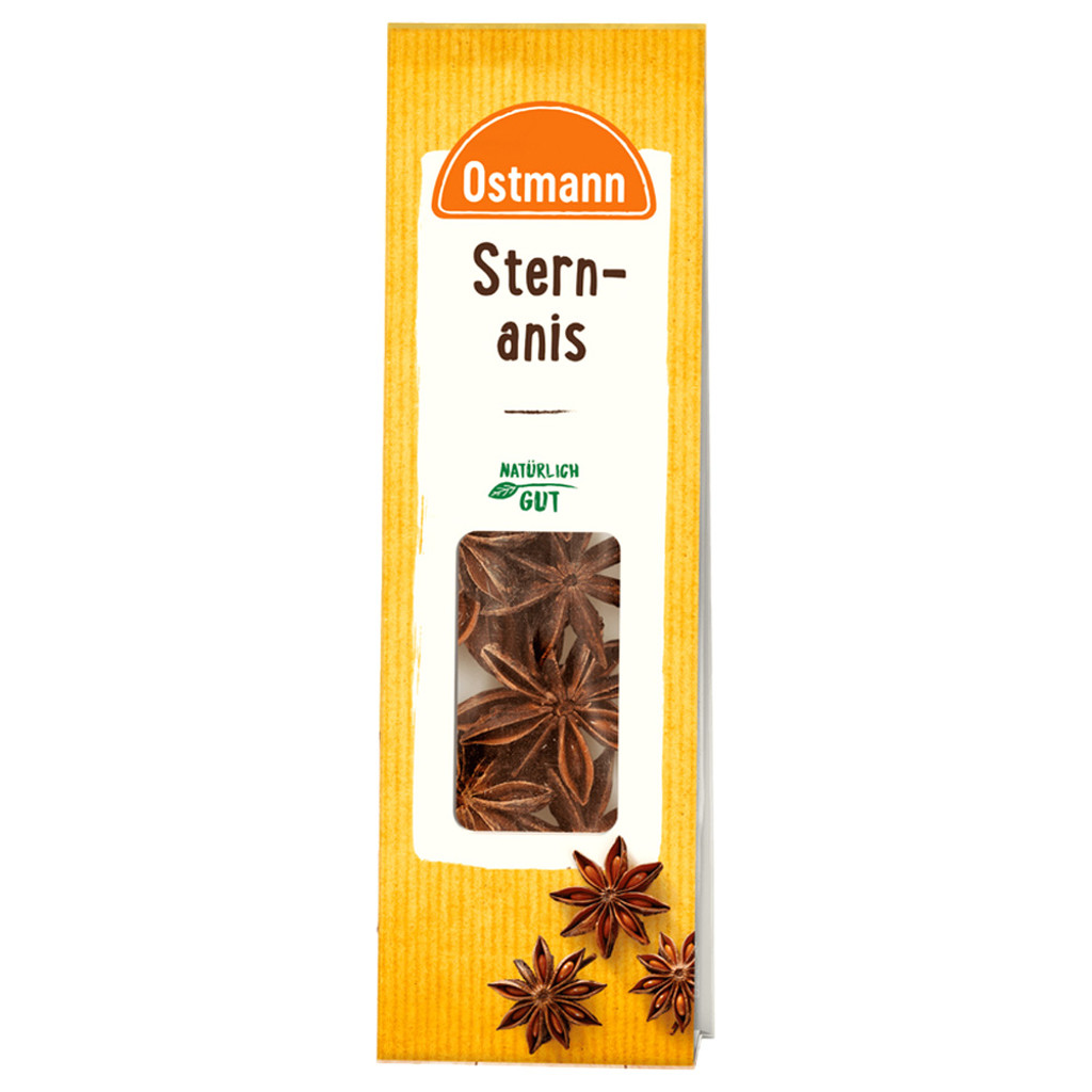 Ostmann  Whole Star Anise Spice, 8pc.