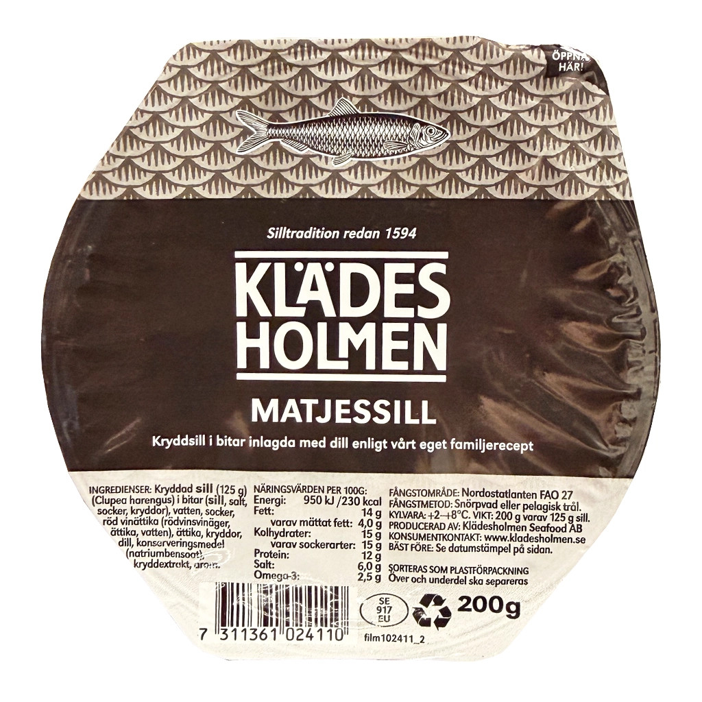 Klaedes Holmen Matjessill