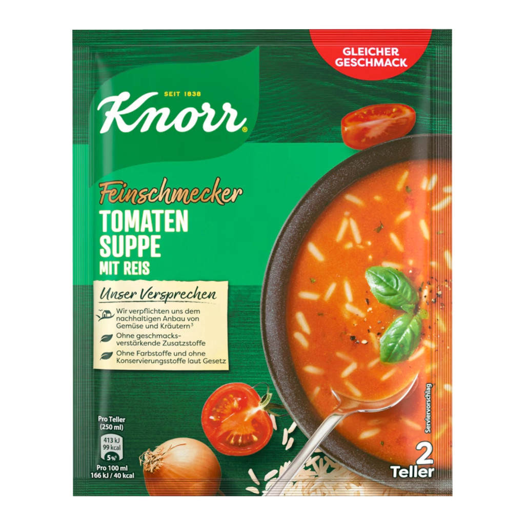 Knorr Feinschmecker Tomato Rice Soup