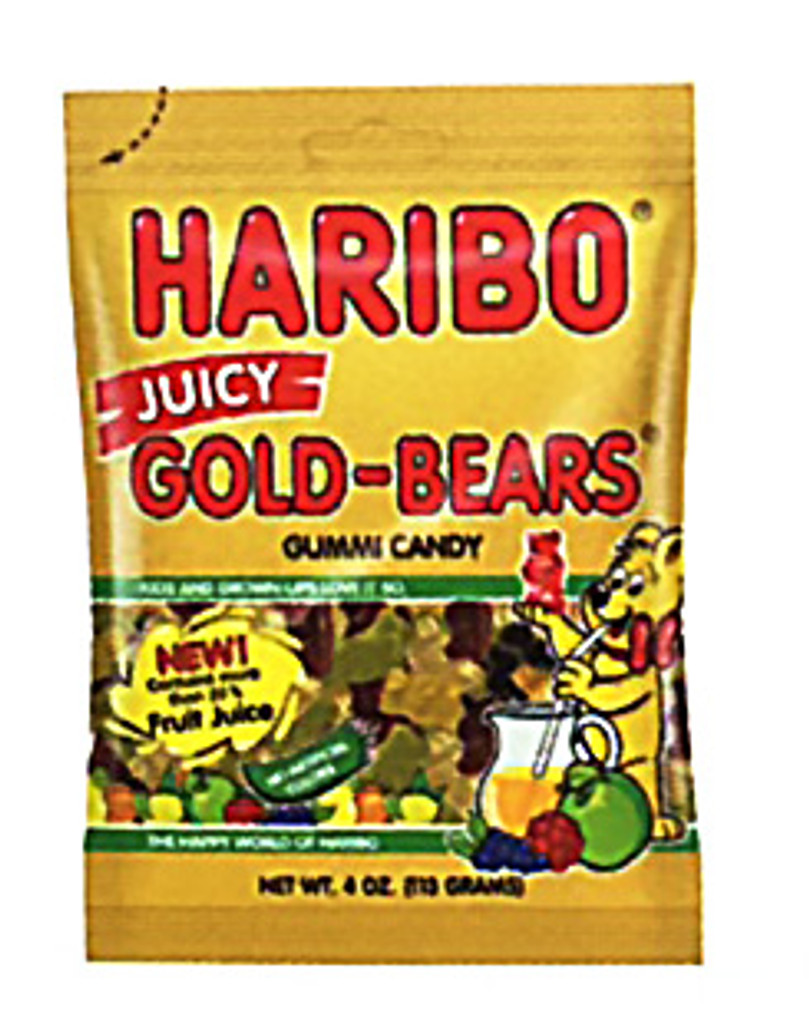 Haribo  "Saft Bären" Extra Juicy Gummy Bears, 5.6 oz - Made in Germany