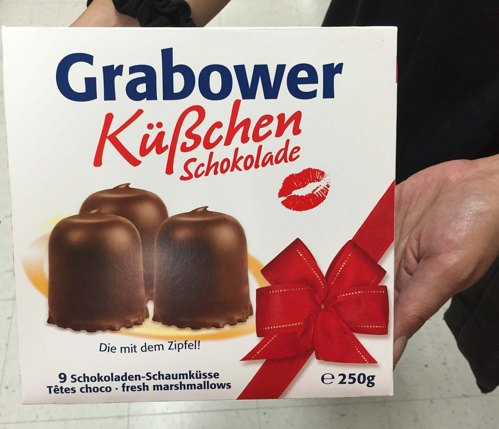 Topkuss Chocolate Marshmallow Kisses 9 pc. Large The Taste of Germany