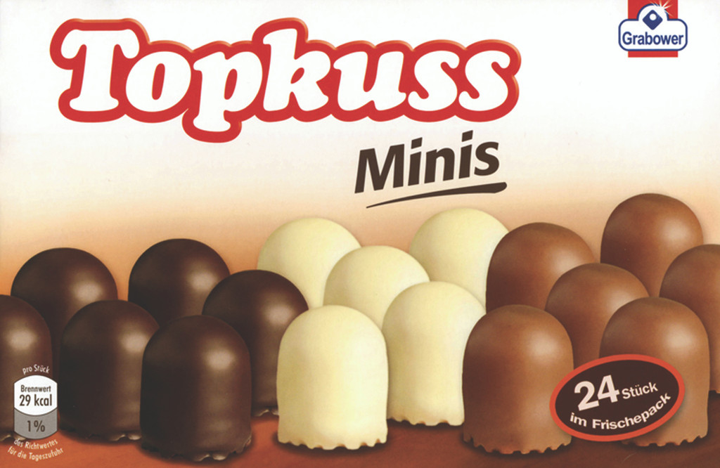 Topkuss Minis Chocolate Kisses in three varieties