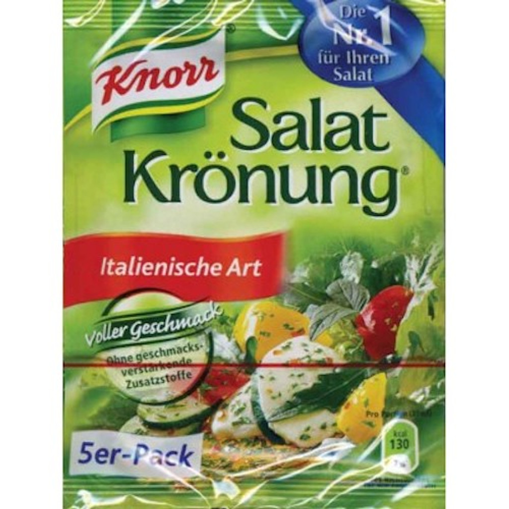 Knorr "Salatkroenung"  Italian Herb Salad Dressing, 5 sachets