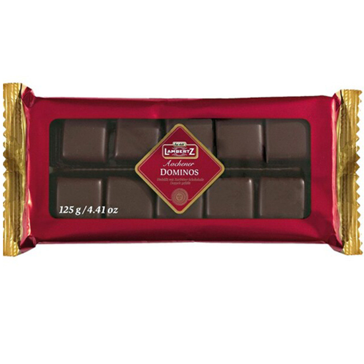 Lambertz Domino Steine Gingerbread Marzipan Squares 4.4 oz - The