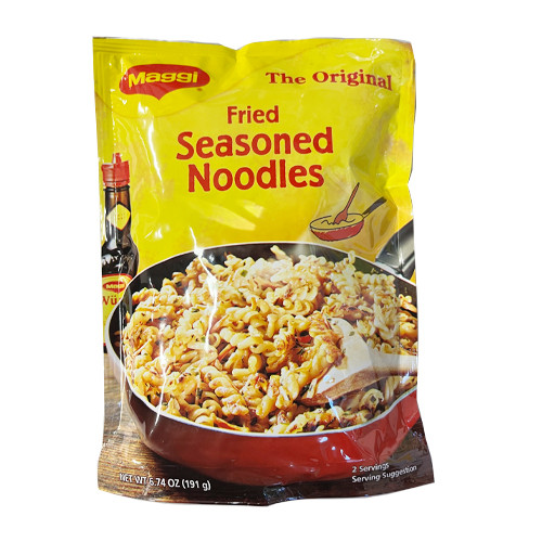 Maggi Fried Seasoned Noodles in Pouch - 6.7 oz. - The Taste of Germany