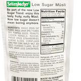 Seitenbacher Whole Grain Muesli with Strawberries, Low Sugar, 16 oz.