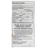 Maggi "Sonntagssuppe" Vegetable Noodle Crouton Soup - 3.5 oz.