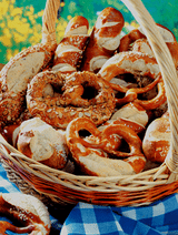 Handmade Fresh Bavarian Beer Garden Pretzels