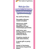 The Taste of Germany "Make Your Own Dinosaur Gummies" Kit, 180g