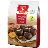 Weiss Milk Chocolate Apricot-Filled Lebkuchen Hearts
