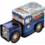 Haeberlein Metzger "Nostalgic Truck" Tin with Nuernberg Gingerbread, Assorted, 7.05 oz