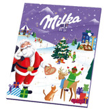 Milka "Santa"  Chocolate-Filled Advent Calendar, 90g