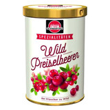Schwartau Holstein Wild Lingonberry Preserves in tin, 12.3 oz