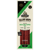 Black Kassel  Wood Smoked Salami Whips, Hatch Chile Pepper, 3.5 oz