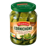 Cornichons with herbs and onion