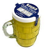 Kuehne Medium Hot  (Mild) Mustard in Glass Stein Jar 8.7 oz