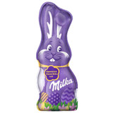 Milka "Schmunzelhase" Easter Bunny in Alpine Milk Chocolate, 45g