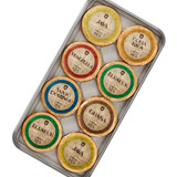 Dreimeister Chocolate Coins "Pair with Wine" in Long Tin, 8 pc.