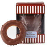 Kreutzkamm Dresdner "Baumkuchen" Tree Ring Cake in Milk Chocolate Glaze, 10.6 oz