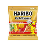 Haribo Gold Bears Mini Bags in plastic tub, 22.8oz (Approx 57 pc.)