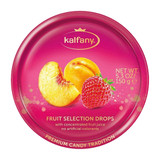 Kalfany "Fruit Selection Drops" Hard Candies Tin, 150g