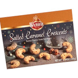Wicklein "Karamell Kipferl" Salted Caramel Crescent Butter Cookies in Gift Pack 4.6 oz