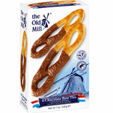 The Old Mill Dutch Chocolate Dipped Puff Pastry Bow Ties,  7 oz