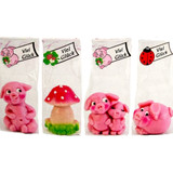 Funsch Marzipan Lucky Pig Assortment, large, 4 pc., 7 oz