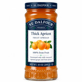 St. Dalfour Thick Apricot Fruit Spread, 10 oz.