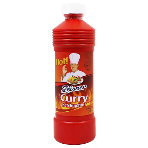 Zeisner Curry Ketchup, hot, 17.5 oz The Taste of Germany