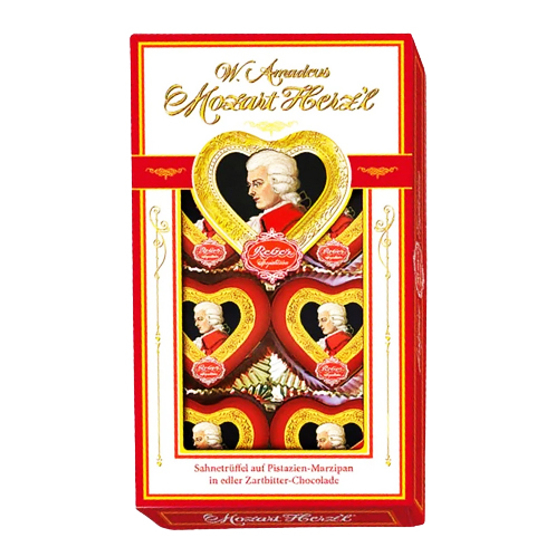 Reber Mozart Herz #39 l Box 8 pc 2 8 oz The Taste of Germany